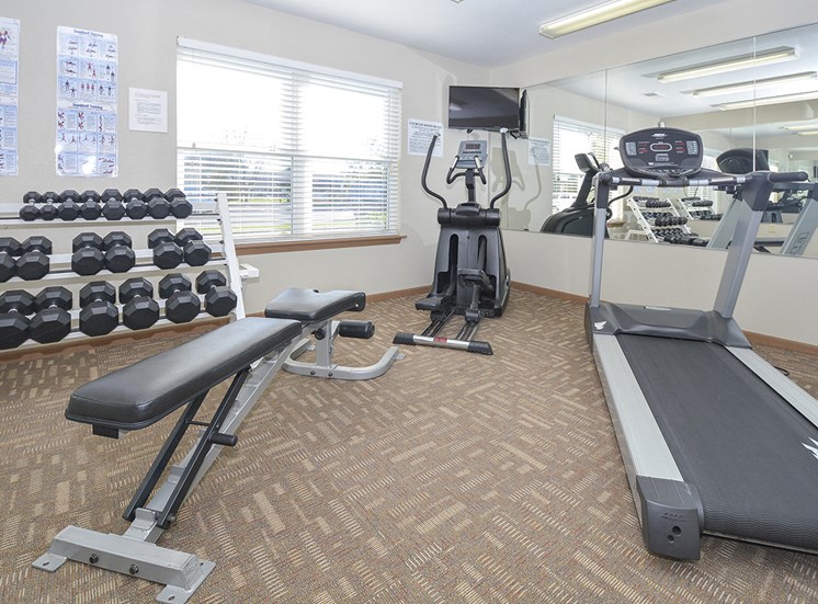 Fitness Center with Free Weights